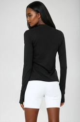 Alosoft Finesse Long Sleeve - Black